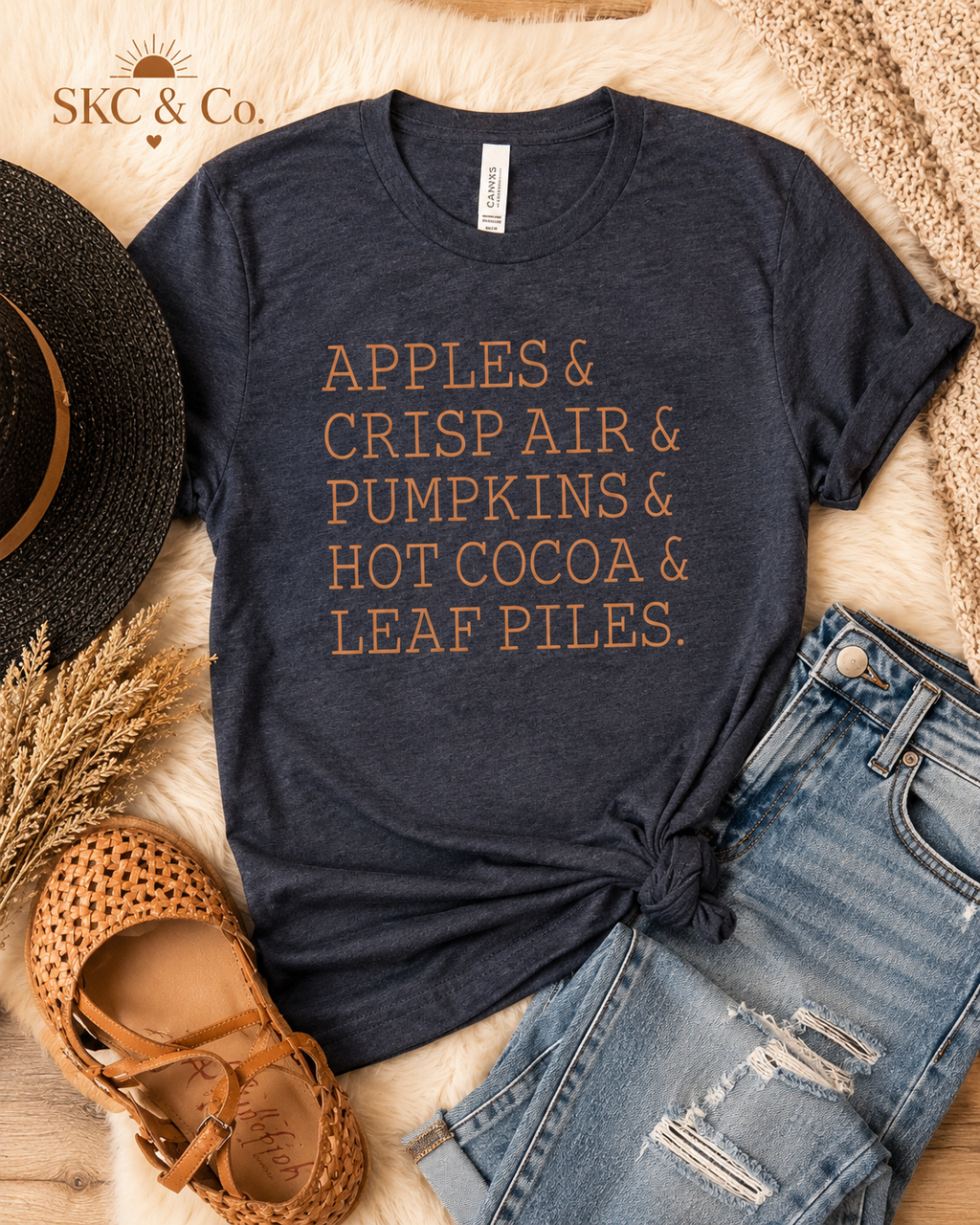 Apples Crisp Air -Fall Tee