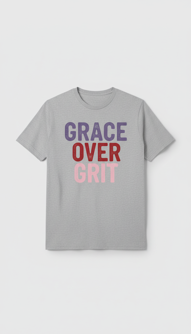 Grace Over Grit Tee Relaxed Fit