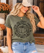 Bonfires & Pumpkin Pie Circle Tee - SKC Boutique