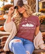 Farm Fresh Pumpkins Tee - Fall Tee - SKC Boutique