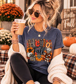Hello Fall Patchwork Tee - SKC Boutique