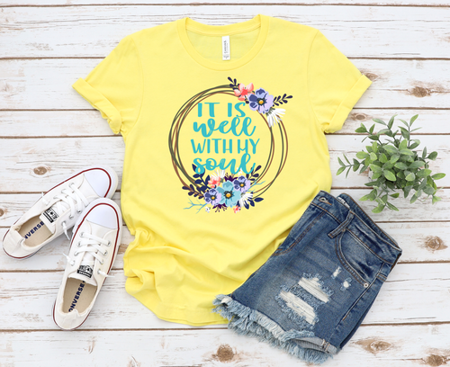 It Is Well With My Soul Tee - SKC Boutique