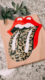 Leopard Tongue Tee - SKC Boutique
